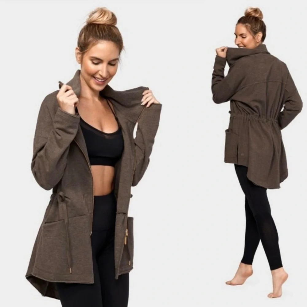 Manduka Resolution Anorak Sweatshirt Cardigan XS